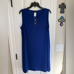 MSK Royal Blue Sleeveless Tunic Top – Size PXL